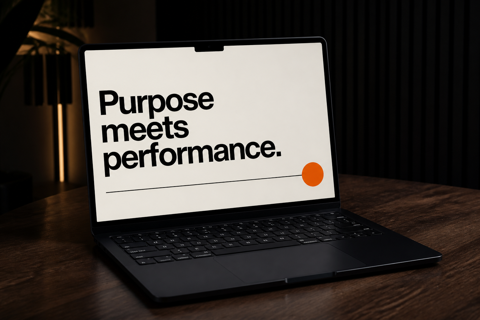 Laptop displaying a Design Theory website